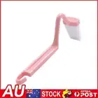 1Pc Toilet Scrub Brush with Hanging Hole S-Shape Toilet Bowl Brush Portable MIni