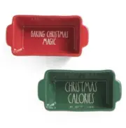 Christmas Mini Loaf Pans Rae Dunn Mini Bakers Set Of 2