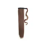 Long Straight Synthetic Hair Extension Ponytail Wrap Around Ponytail Suitable for women Lady Girl