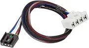 Tekonsha 302000 Trailer Brake Controller Custom Harness, Vehicle & Brake Control Ends Compatible with Chrysler Aspen Dodge Dakota Durango RAM 1500 2500 3500 RAM Dakota