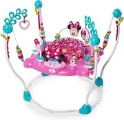 Bright Starts Minnie Mouse Peekaboo Activity Jumper, Pink, 7140 Gram