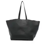 [Fendi] Fendi Large Selleria Diagonal Tote Bag ONE SIZE BLACK