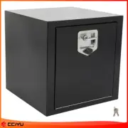 18"x18"x18" Storage Tool Box W/ 2x Chain+1x Lock for Truck Garage home