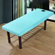 Soft Beauty Massage Table Couch Cover Spa Salon Bed Sheet with Face Breath Hole