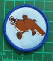Australian Scout Platypus Patrol Badge - Blue