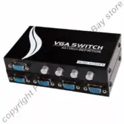 Lot5 4way/Port ABCD manual Switch Box/Switchbox SVGA/VGA,Monitor,HD15,HPDB15{T{K