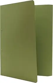 Legal Filing - Ref 854034 Gemini Right Hand Pocket Spring Files/Folders, Metal Spring Mechanism, Box of 25, Made from 315gsm Strong Recycled Manilla, Holds A4 & Foolscap Documents, 35 x 24 cm, Green