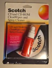 3M Scotch Laser Lens Cleaner CD Players & COMPUTER Rom Drives