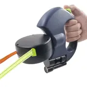 360°Retractable Retractable Traction Walking Lead Leash Tangle Dual Doggie 2 Dog