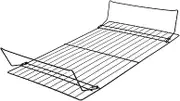 FELTECHELECTR Foldable Non Stick Baking Rack for Enhanced Cooling Efficiency for Cookies Bread and Pizza Easy to Clean for Household and Commercial Baking