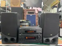 在飛比找Yahoo!奇摩拍賣優惠-JVC MX-70 床頭音響 CD AUX 日本製 維修保固