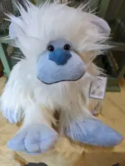 YETI Bigfoot Sasquatch 10” White Abominable Snowman Aurora Plush Stuffed Animal