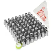 Ozoffer 171PCS Cake Piping Nozzles & Piping Bags Set