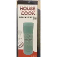 在飛比找蝦皮購物優惠-鍋霸鑽石真空保溫杯 280ml 藍綠色 （全新）