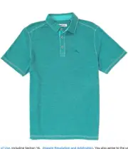 Tommy Bahama Men's Paradiso Cove Polo Shirt, Short Sleeve, Green, M