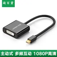 在飛比找樂天市場購物網優惠-淘百貨 ● Mini displayport轉DVI主動式m