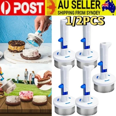 Ice Cream Sandwich Maker Tool, Freuqenci One-Hand Ice Cream Sandwich Scoope