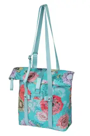 Basil Bloom Field Bicycle Shopper Bag 15-20L Blue - Blue
