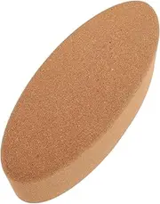 SUPVOX Balance Block for Yoga Natural Cork High-density Oval Shape for Levels
