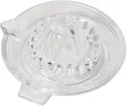 Pearl Metal Simple Use CC-1621 Squeezer, Juicer, Lemon Glass, Seed Reception, Dishwasher Safe