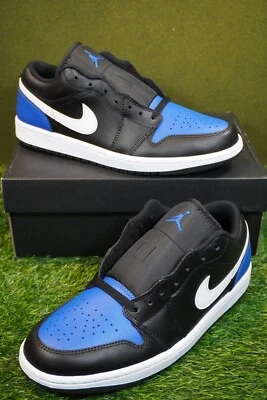 Jordan 1 Low ‘ Black Royal Toe’ (Size 8.5) *Brand New w/ OG Box* 553558-042