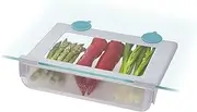 Joseph Joseph FridgeStore - Space Saving Under-shelf Storage Drawer Organiser, BPA free