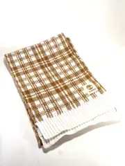 Timberland Scarf Light Brown/Cream Unisex Adult OS 60"x10"