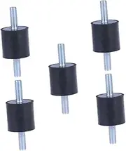 GANAZONO 5Pcs Rubber Vibration Isolators for Car and Boat Vibration Silent Block Mounts for Air Compressors and Water Pumps Enhanced Stability and Shock Absorption