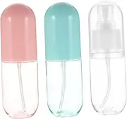 VALICLUD 6pcs 40ml Refillable Travel Perfume Bottles Leakproof Mist Spray Bottles for Hair Makeup