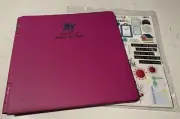 ONE OF A KIND ~ Creative Memories Embossed Dark Pink Album With Paper