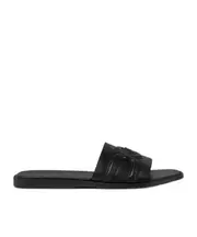 Versace Open-Toe Slides 40,41,42,43 Black/Silver