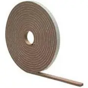 MORTELL VINYL FOAM TAPE CLOSED CELL DOOR WINDOW WATERPROOFING TAPE 1.25 X 17 FT