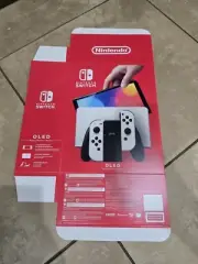 Nintendo Switch For Display Only Box Gamestop Promo White OLED