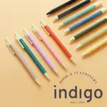 [現貨］韓國代購🇰🇷 韓國文創品牌 INDIGO 按壓式圓珠筆0.5MM 油性筆 原子筆 黑色原子筆