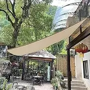 Breathable Cloth Shade Net, Shade Cloth Cover with Rope, Greenhouse Shade Cloth, Heavy Duty Fabric Screen, Thickened Awning Replacement Cloth with Locking Ring,3.5×3.5m