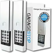 Garage Stop 2X for Marantec Garage Door Keypad, Wall Mount Garage Door Opener Keypad M13-631, 104053, Wireless Garage Door Keypad Opener fits Marantec Garage Door Remote