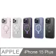 ZENOS 鎧盾磁吸保護殼 iPhone 15 Plus 保護殼 粉色