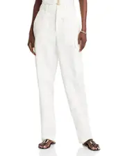 Proenza Schouler White Label Octavia Cotton Linen Pants