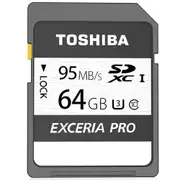 Exceria Pro SD card N401 Memory Card UHS-I U3 64GB Class10 4K UltraHD Flash Memory Card SDHC