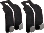 MIRKUZI Pack of 2 Car Storage Hooks, Car Storage Hooks, Universal Car Hooks, Storage Hooks for Car Seat, Clothes Hooks for Headrests, Car Hooks, Car Headrest Hooks
