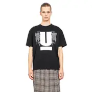 [UNDERCOVER] Maglietta con logo a cresta Black