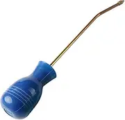 [TopHomer] Pest Control Bulb Duster Sprayer Pesticide Powder Duster with Longer Lance for Bugs & Pests Garden White/Blue