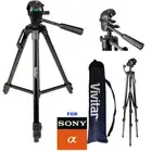 52" PRO VIVITAR TRIPOD WITH QUICK RELEASE FOR SONY ALPHA A6300 A6500 A7RIII