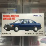 TOMICA LIMITED LV-N77B 190E MERCEDES BENZ 1/64