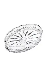 Godinger Soap Dish, Bar Soap Holder, Glass Soap Tray, Dublin, Bathroom Decor