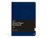 Karst Plain A5 Hard Cover Notebook Writing 100gsm Paper 144 Pages Journal Navy