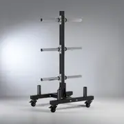 [Xpeed] Xpeed - Bumper Plate Tree With Wheels