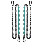 64inch Hanging Swing Chair Chain (2)+ 4 Free Quick Links, 1000LB Load Bearing...