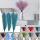 Artificial Pampas Grass Fake Reed Flower Bunch Wedding Home Bouquet Decoration