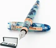 MONTEVERDE USA Mountains of the World Fountain Pen (Blue) - Broad Nib
